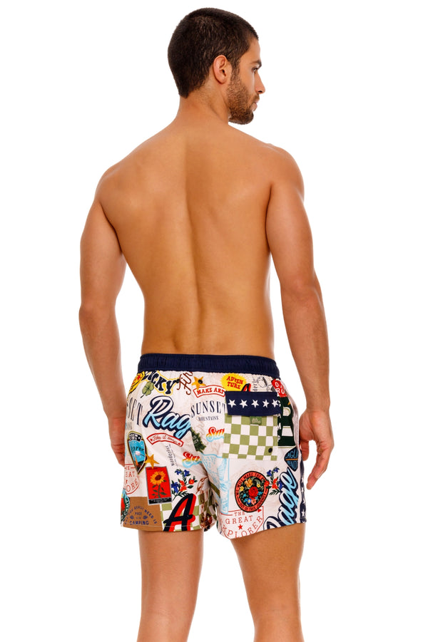 Agua Bendita Cassius Men's Swim Trunks
