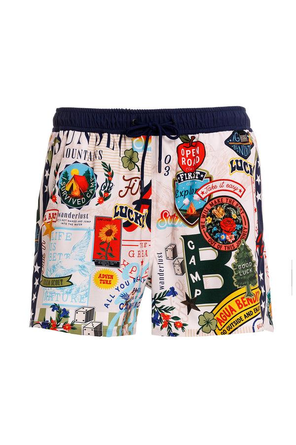 Agua Bendita Cassius Men's Swim Trunks