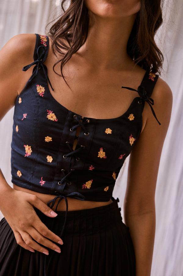 Agua Bendita Chanty Crop Top