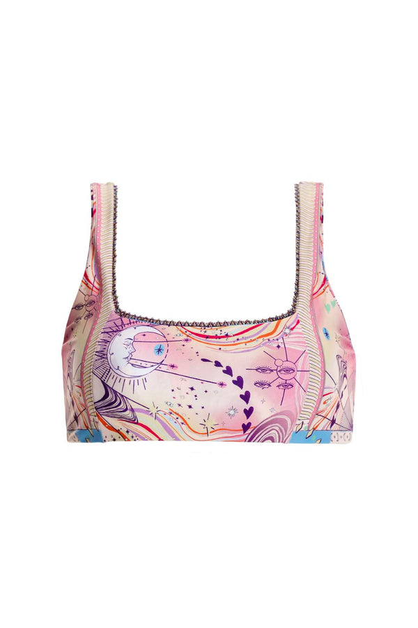 Agua Bendita Colleen Reversible Bikini Top