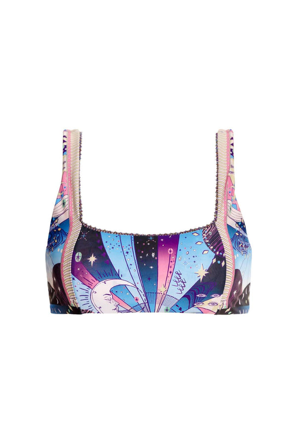 Agua Bendita Colleen Reversible Bikini Top