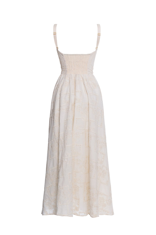 Agua Bendita Emerald Dress