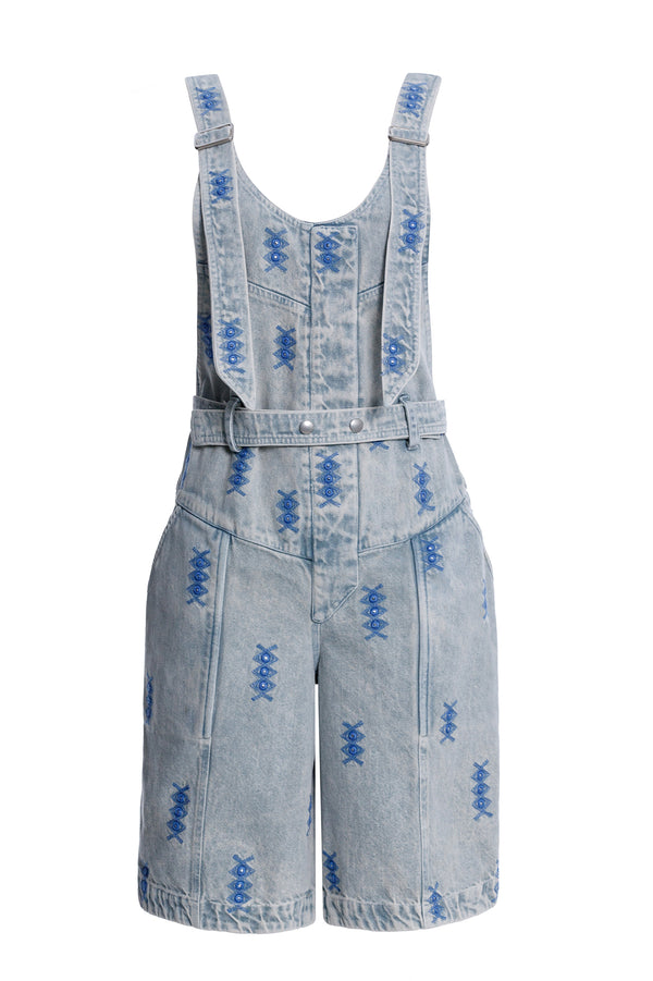 Agua Bendita Freesia Overall Jumpsuit