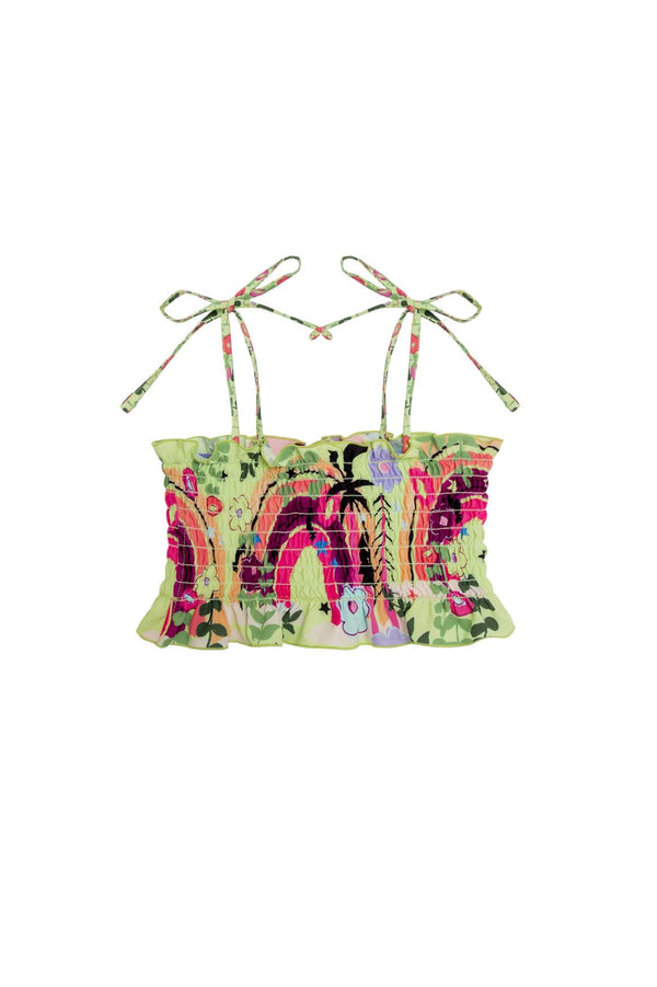 Agua Bendita Gisele Kids' Crop Top
