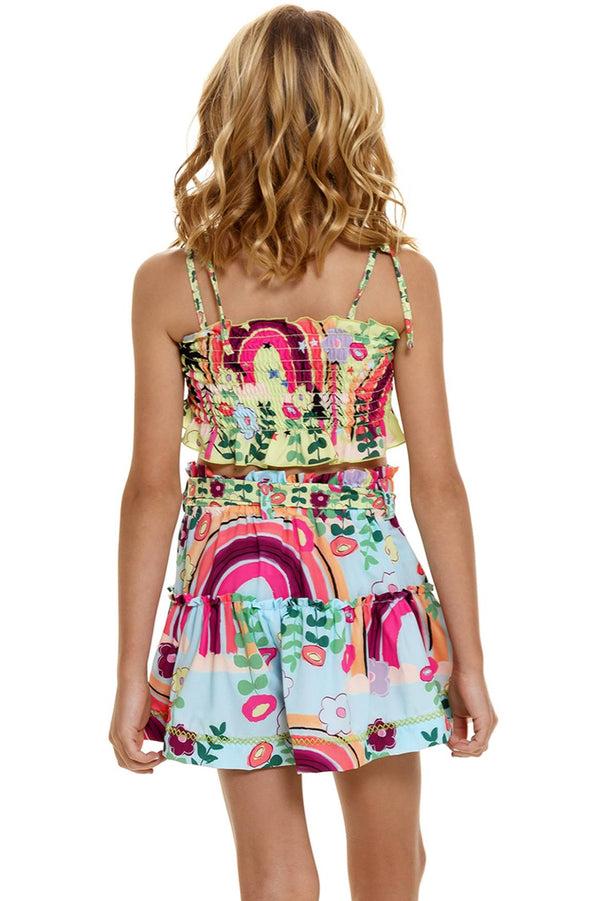 Agua Bendita Gisele Kids' Crop Top