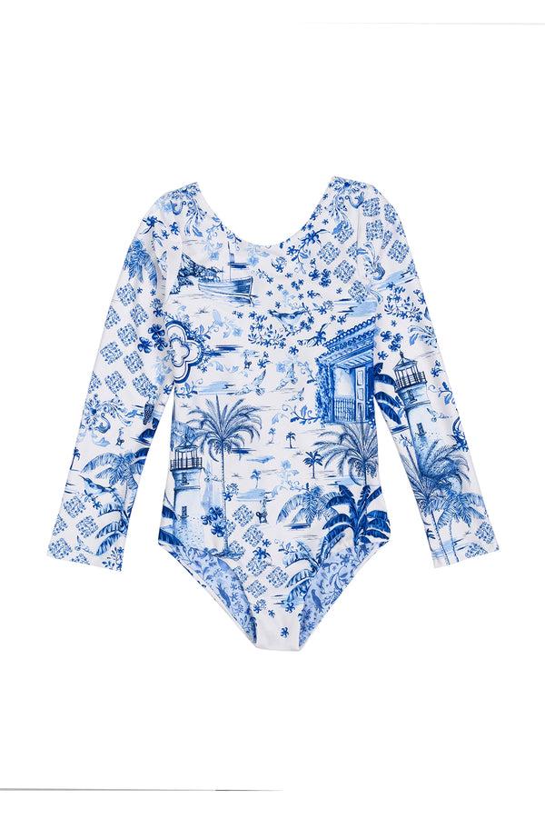 Agua Bendita Honey Kids' One Piece Swimsuit