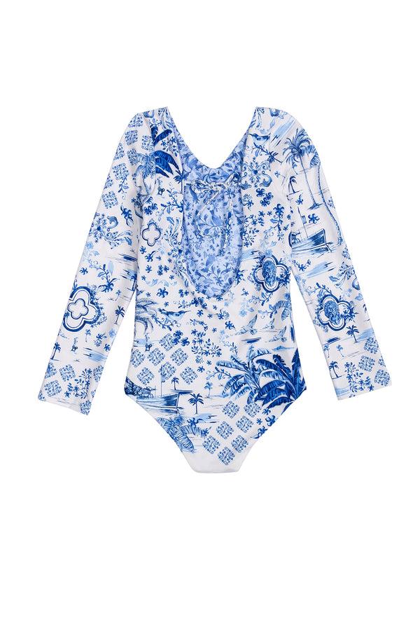 Agua Bendita Honey Kids' One Piece Swimsuit