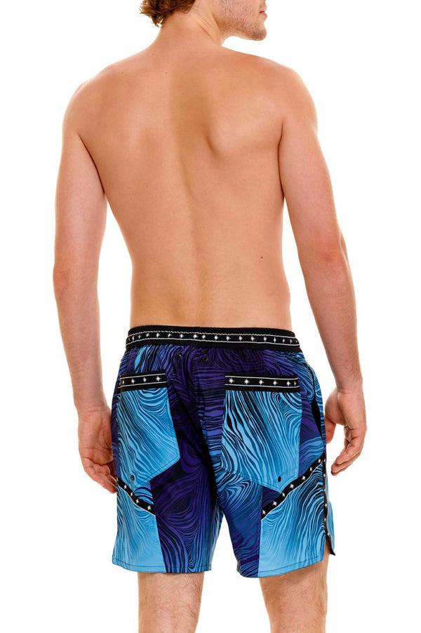 Agua Bendita Isaac Men's Swim Trunks