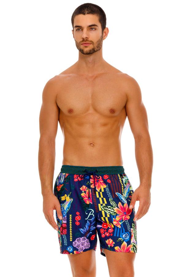 agua bendita Joe Men's Swim Trunks