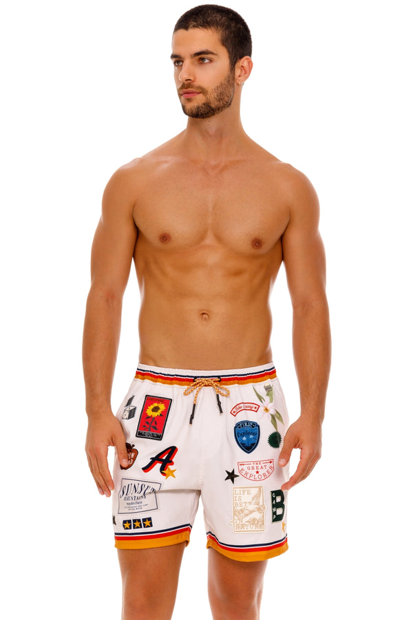agua bendita Joe Men's Swim Trunks