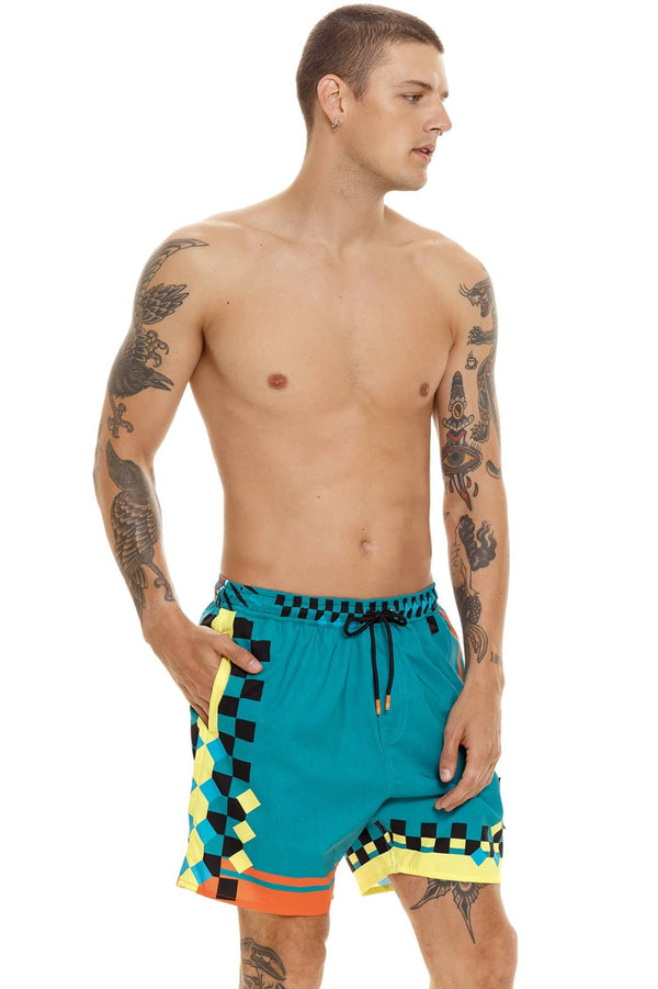 agua bendita Joe Men's Swim Trunks