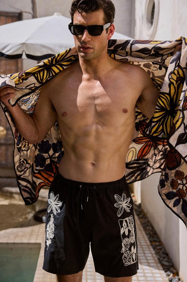 Agua Bendita Joe Men's Swim Trunks
