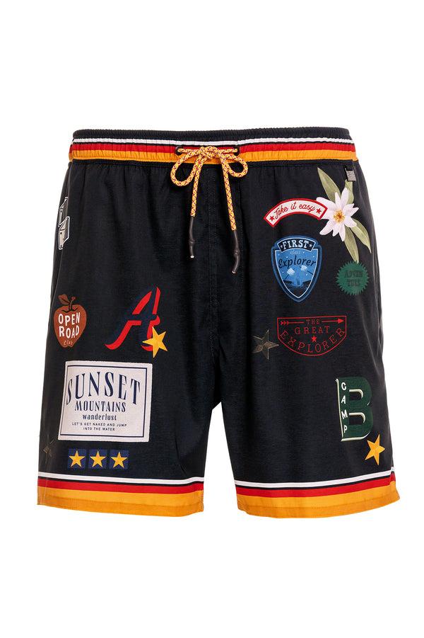 Agua Bendita Joe Men's Swim Trunks