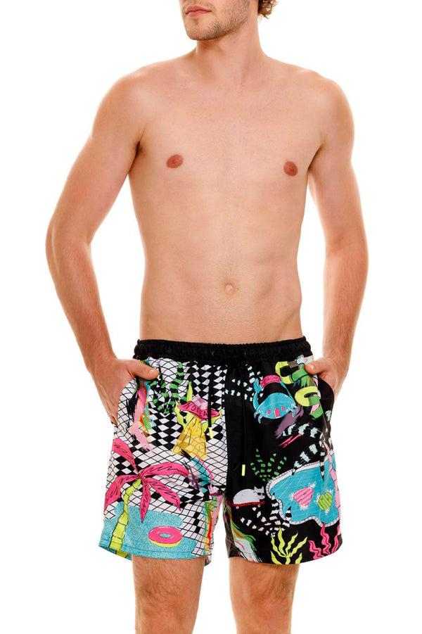 agua bendita Joe Men's Swim Trunks