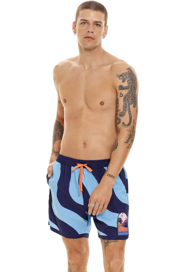 agua bendita Joe Men's Swim Trunks