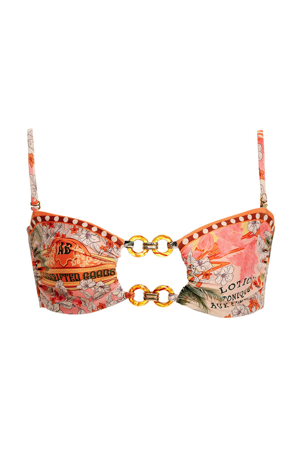 Agua Bendita Lace Bikini Top