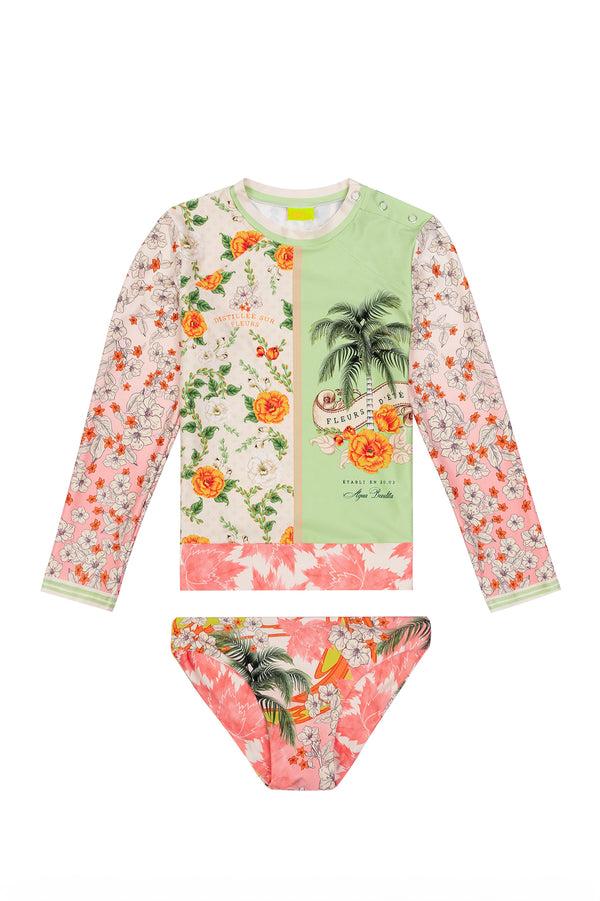 Agua Bendita Lackie Kids' Rashguard Set