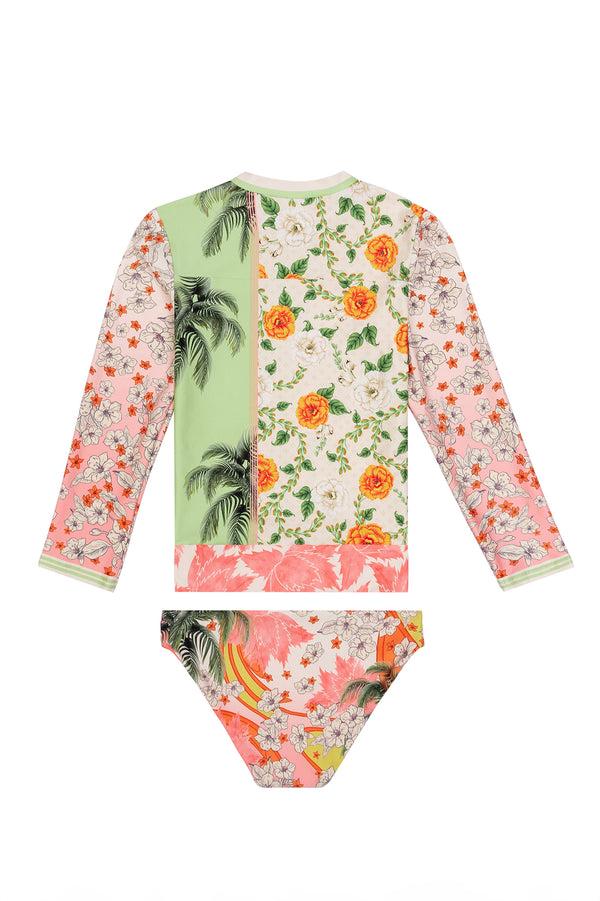 Agua Bendita Lackie Kids' Rashguard Set