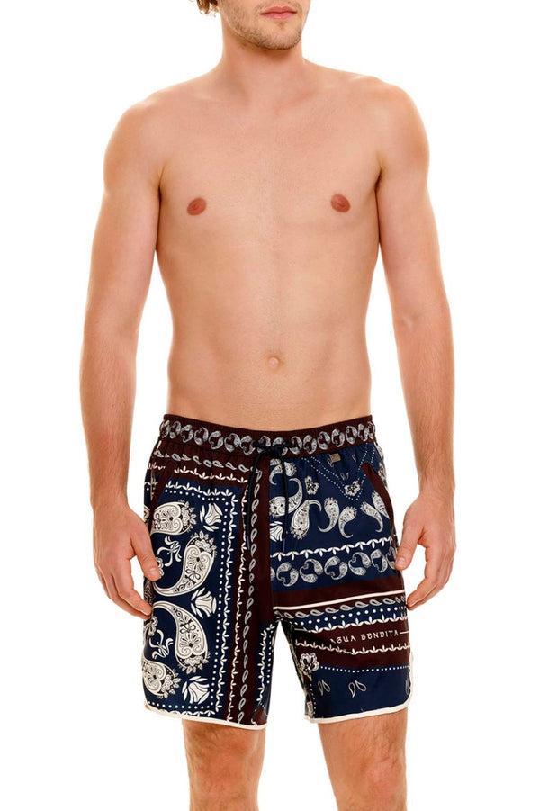 agua bendita Liam Men's Swim Trunks