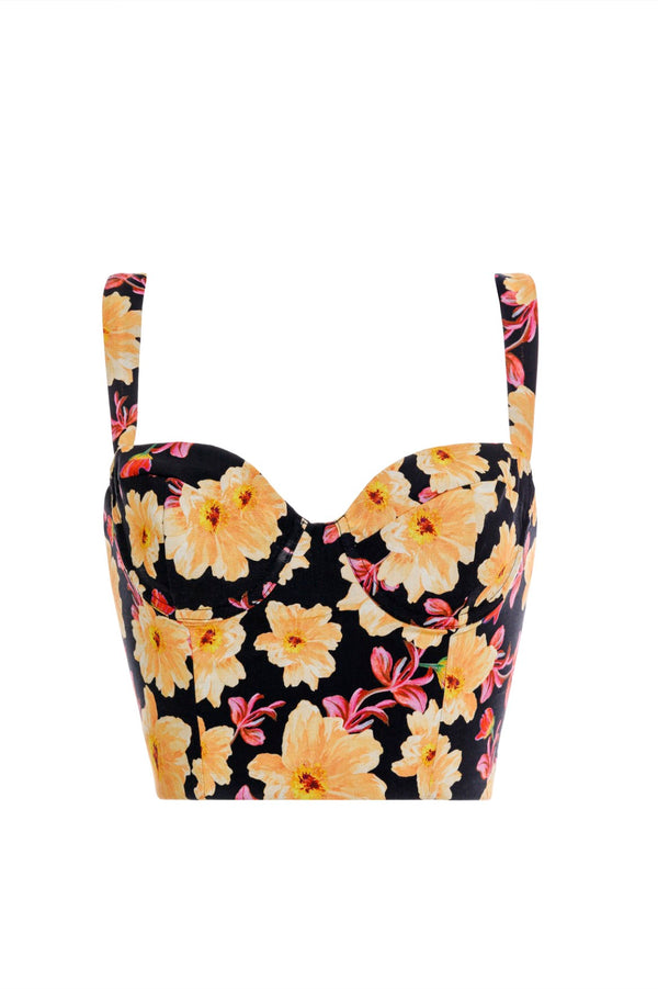 Agua Bendita Lupe Crop Top