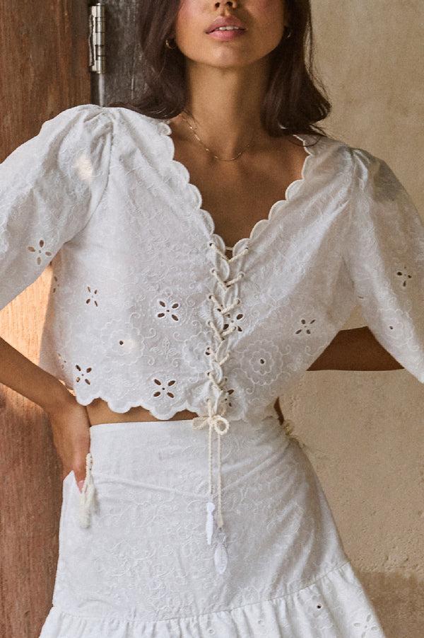 Agua Bendita Madeira Crop Top