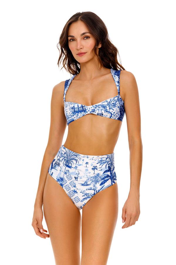 agua bendita Malory Bikini Top
