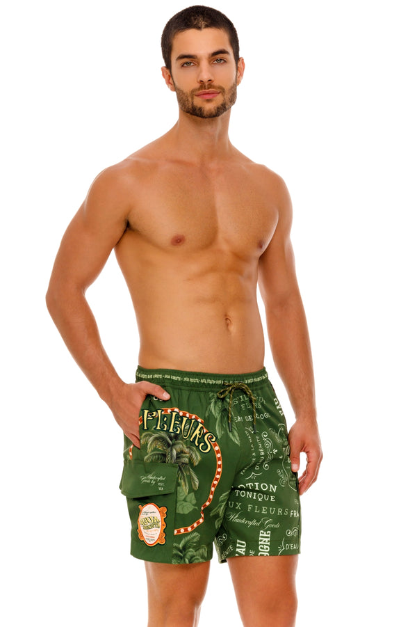 agua bendita Marcus Men's Swim Trunks