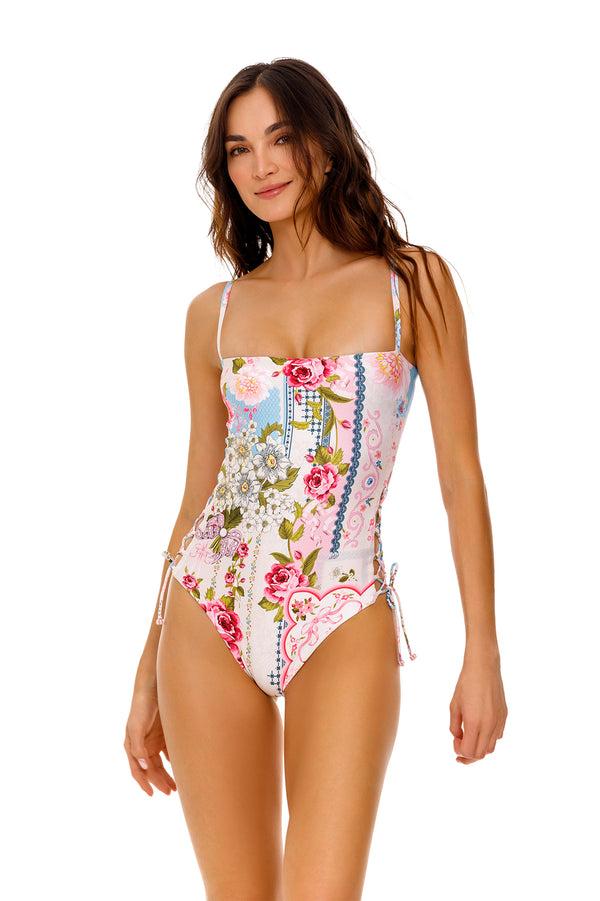 agua bendita Mariel One Piece Swimsuit