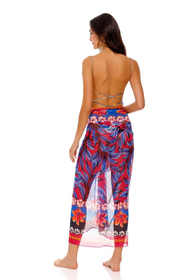 Agua Bendita Marine Pareo Cover Up