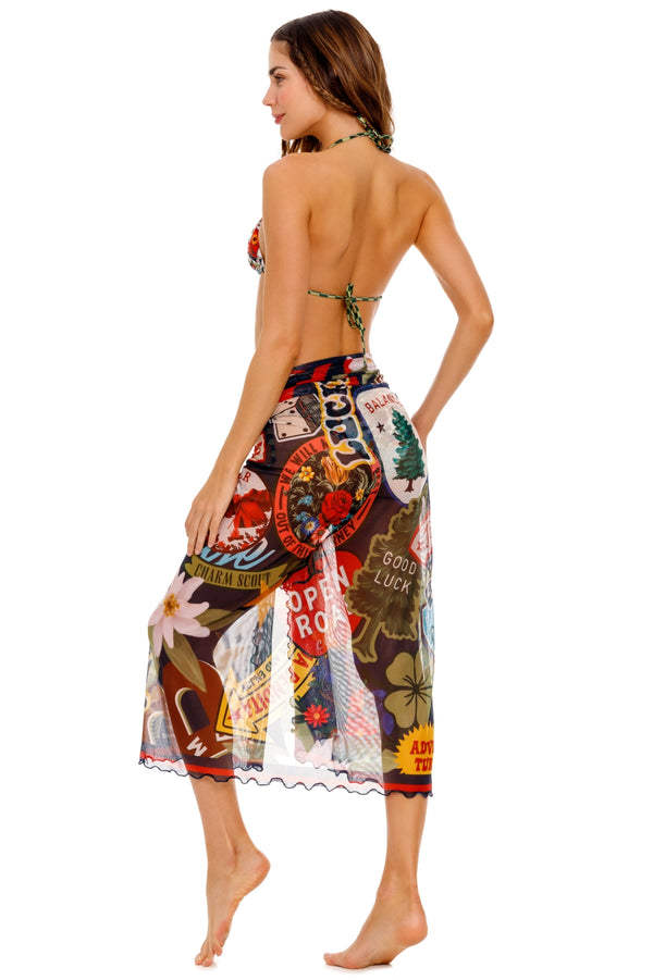 Agua Bendita Marine Pareo Cover Up