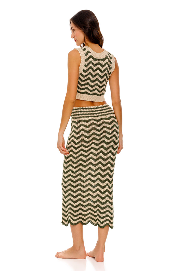 agua bendita Mira Skirt