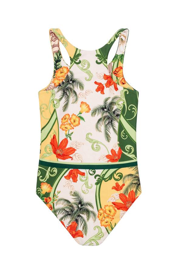 Agua Bendita Nate Kids' One Piece Swimsuit