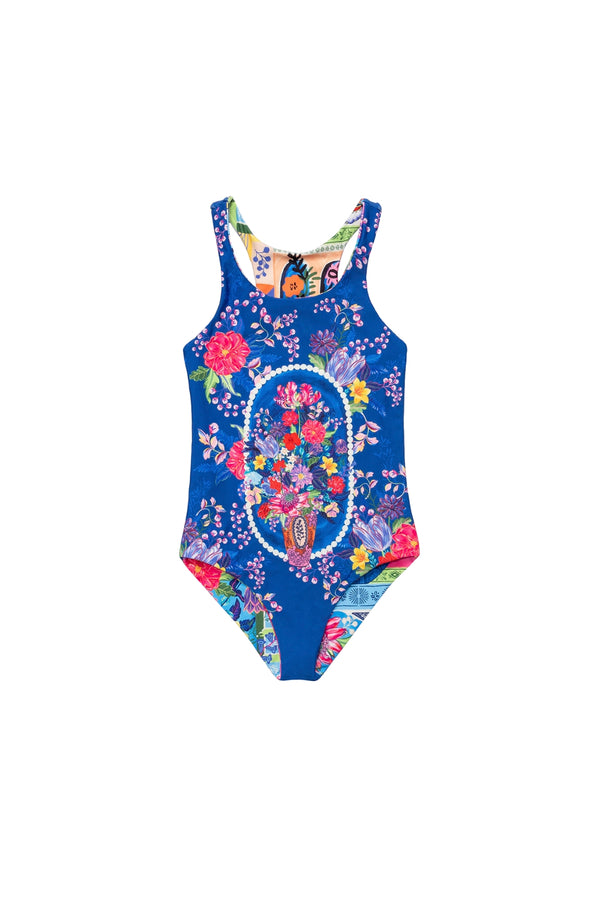 Agua Bendita Nate Kids' One Piece Swimsuit