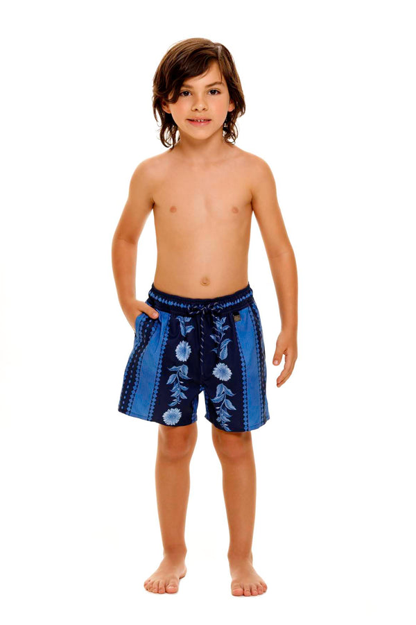 agua bendita Nick Kids' Swim Trunks