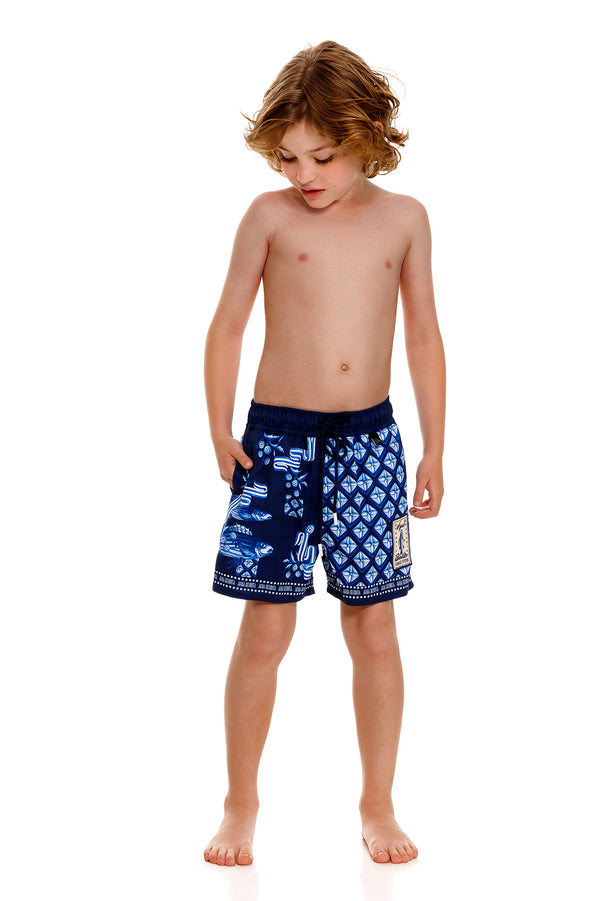 agua bendita Nick Kids' Swim Trunks