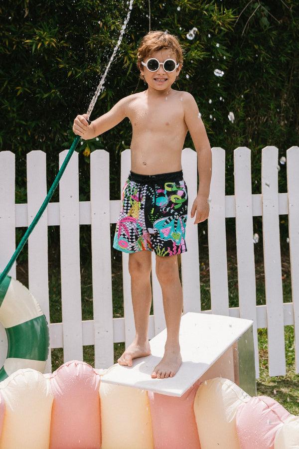 Agua Bendita Nick Kids' Swim Trunks