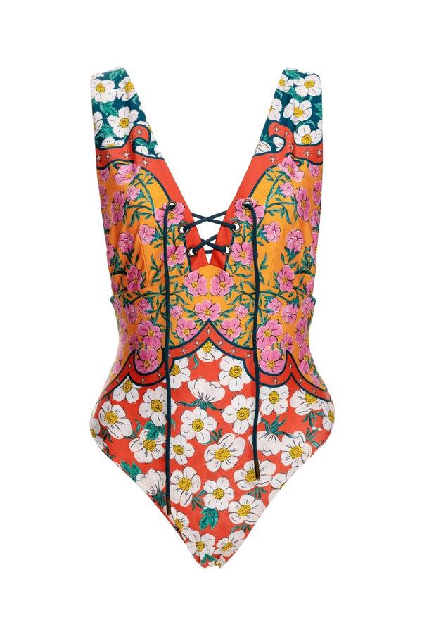 Agua Bendita Priscila One Piece Swimsuit