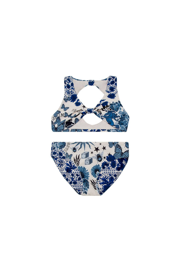 Agua Bendita Sabrina Sustainable Kids' Bikini Set