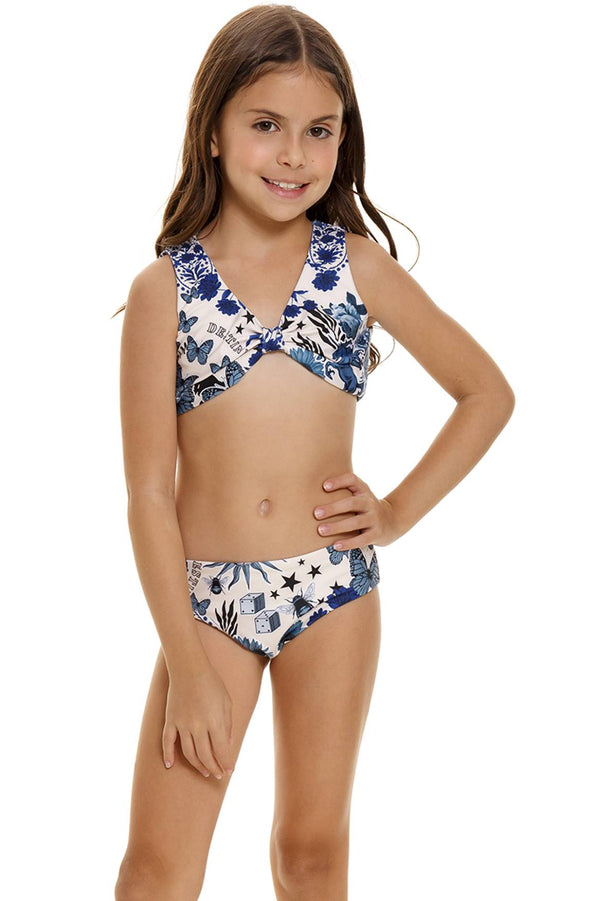 agua bendita Sabrina Sustainable Kids' Bikini Set