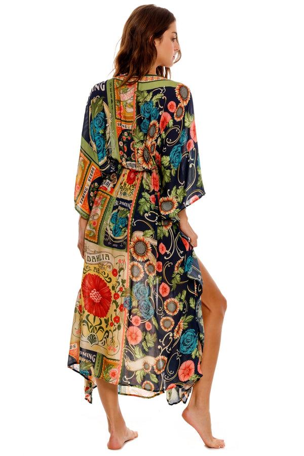 Agua Bendita Sam Tunic Cover Up