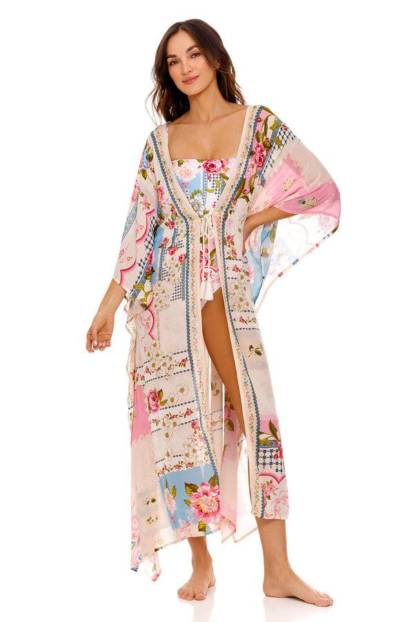 agua bendita Sam Tunic Cover Up