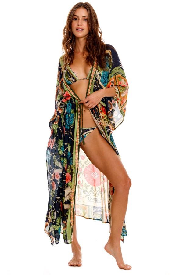 agua bendita Sam Tunic Cover Up