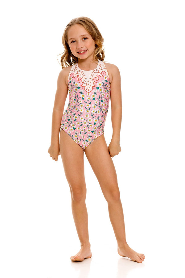 Agua Bendita Star Kids' One Piece Swimsuit