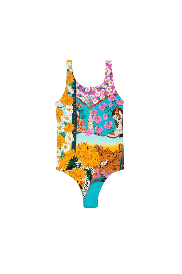 Agua Bendita Star Kids' One Piece Swimsuit