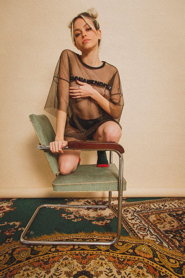 Agua Bendita Thera T-Shirt Silver