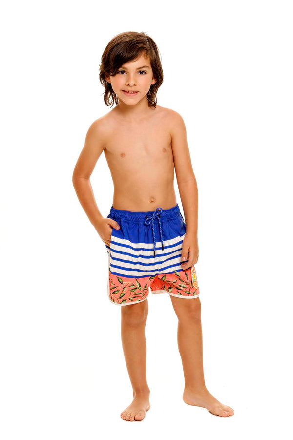 agua bendita Tiago Kids' Swim Trunks