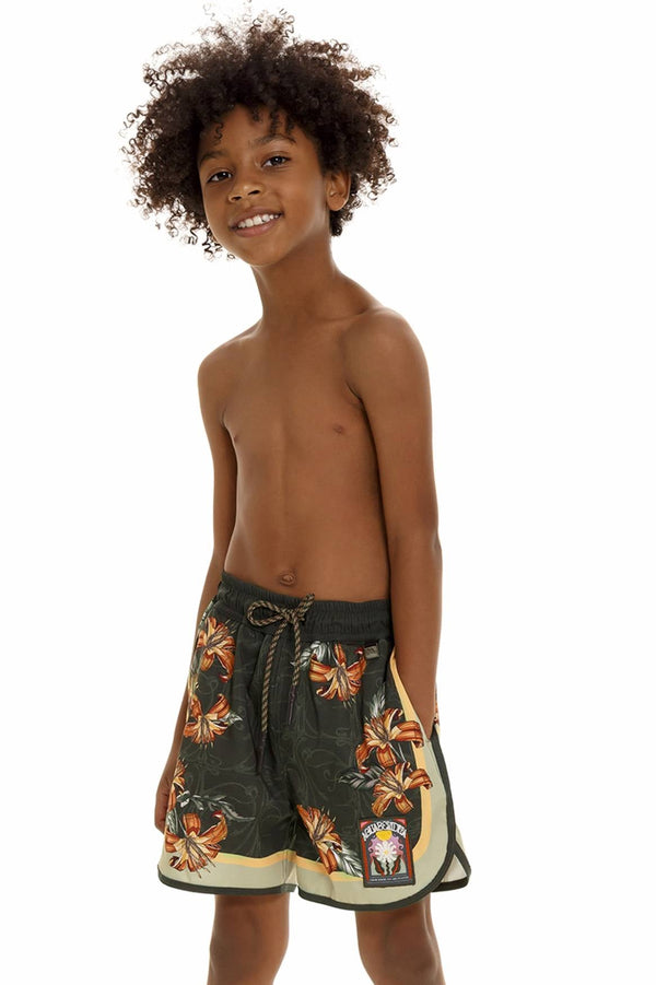 agua bendita Tiago Kids' Swim Trunks