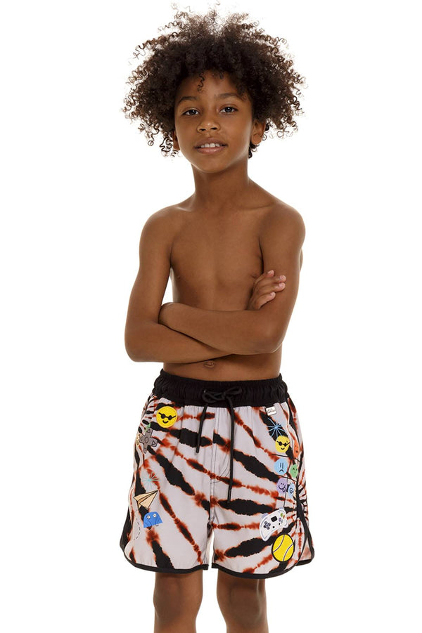 agua bendita Tiago Kids' Swim Trunks