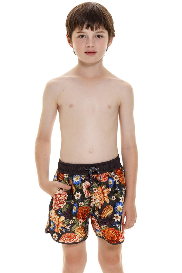 agua bendita Tiago Kids' Swim Trunks