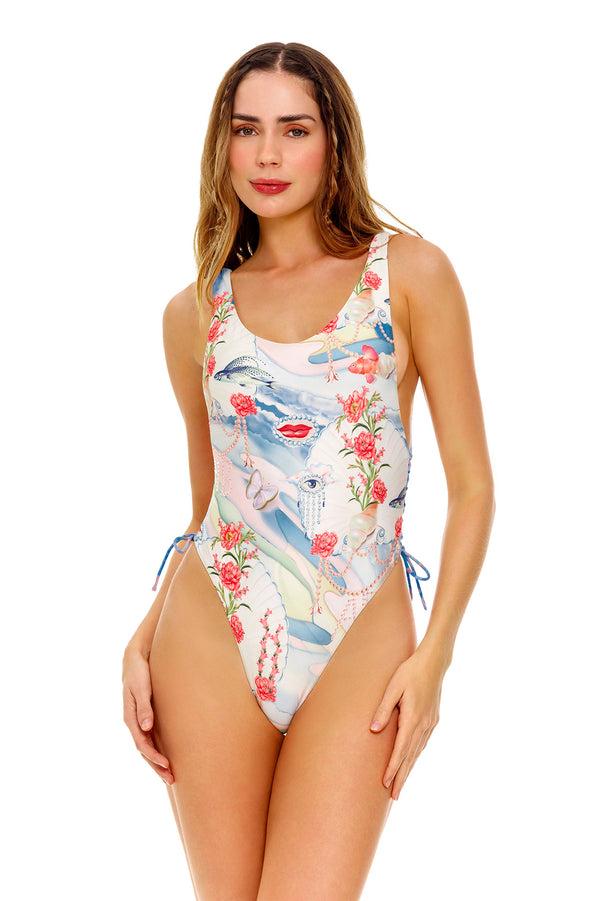 agua bendita Tribeca One Piece Swimsuit